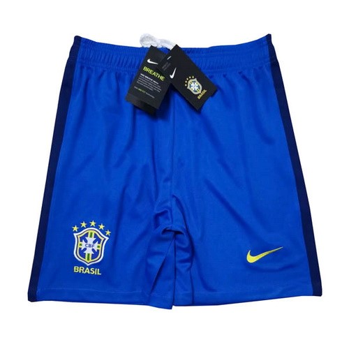 Pantalones Brasil Replica Segunda Ropa 2020 Azul